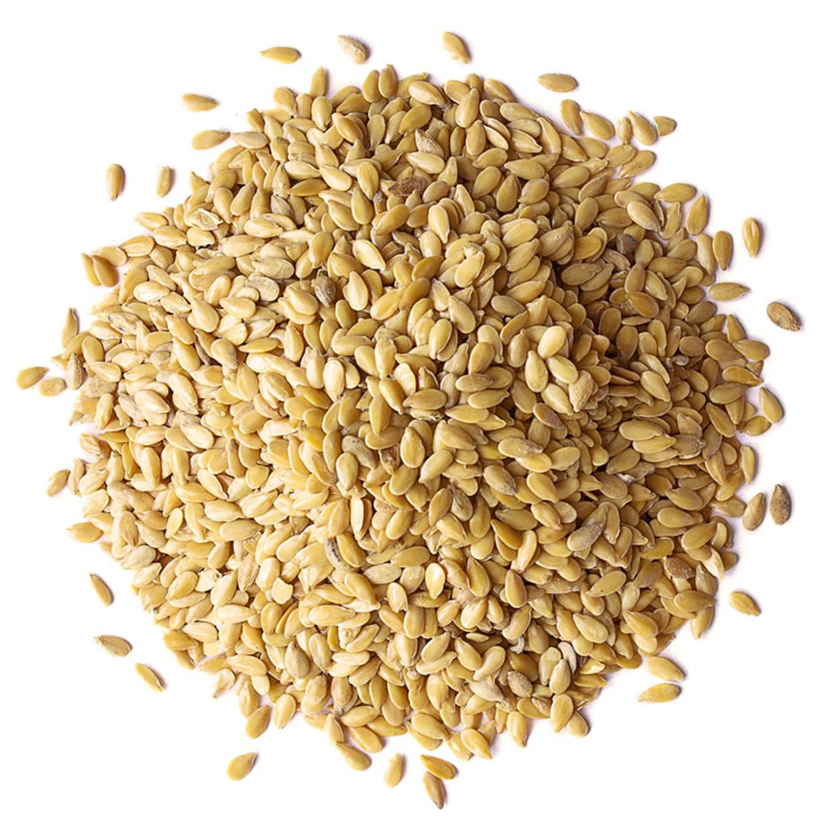 Golden flax seeds